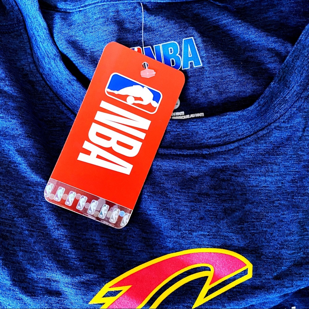 NBA Cleveland Cavaliers Cavs Basketball Shirt Blue - Picture 5 of 5